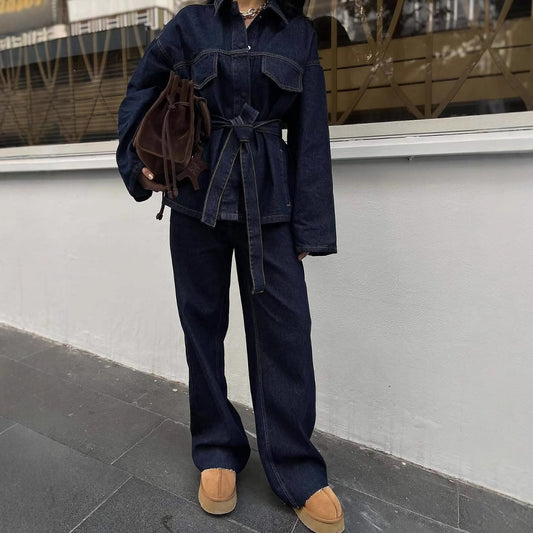 Milova – City Ease Denim Set