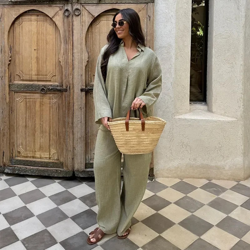 Milova – Pure Linen Set