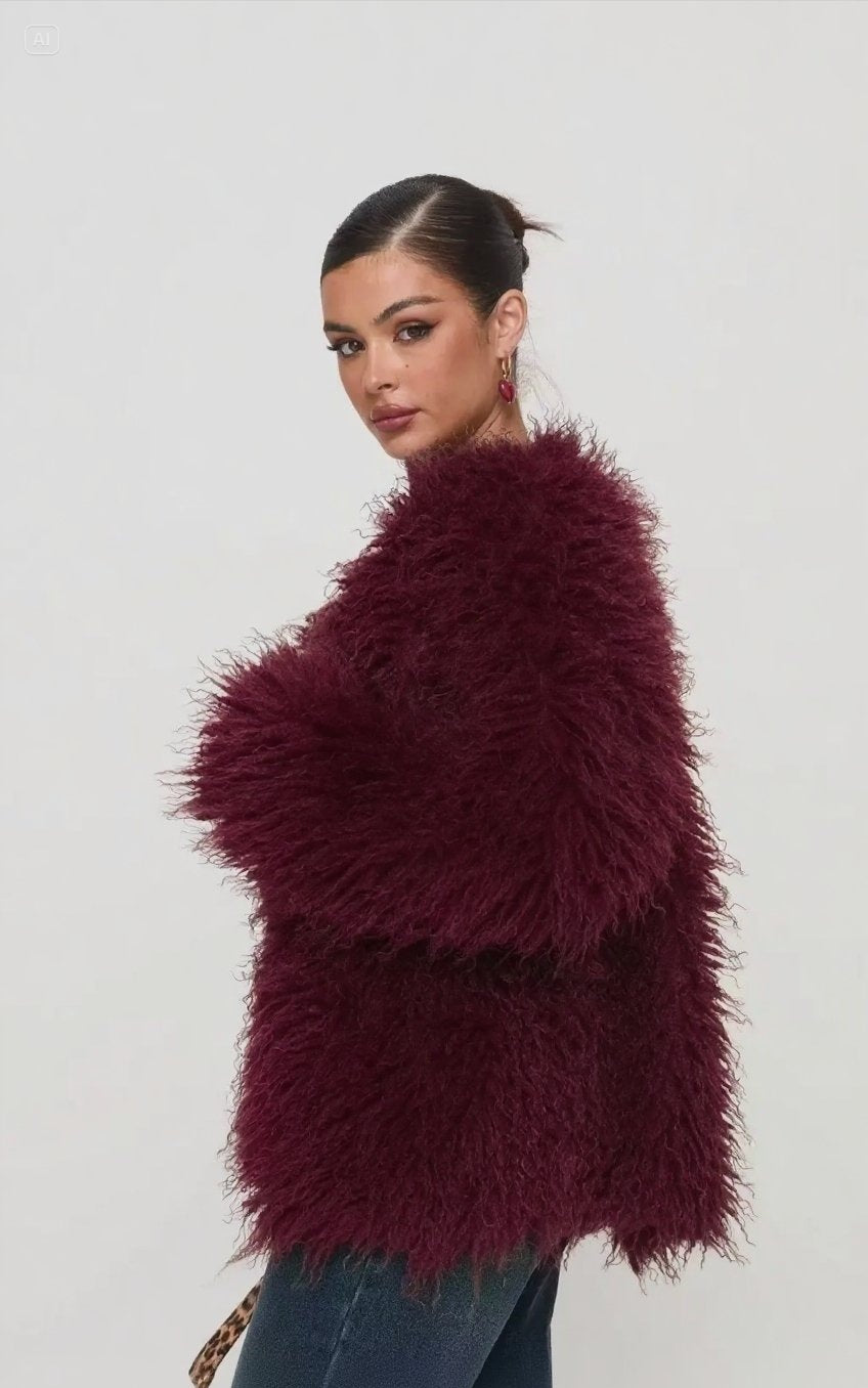 Milova – Urban Luxe Faux Fur Coat