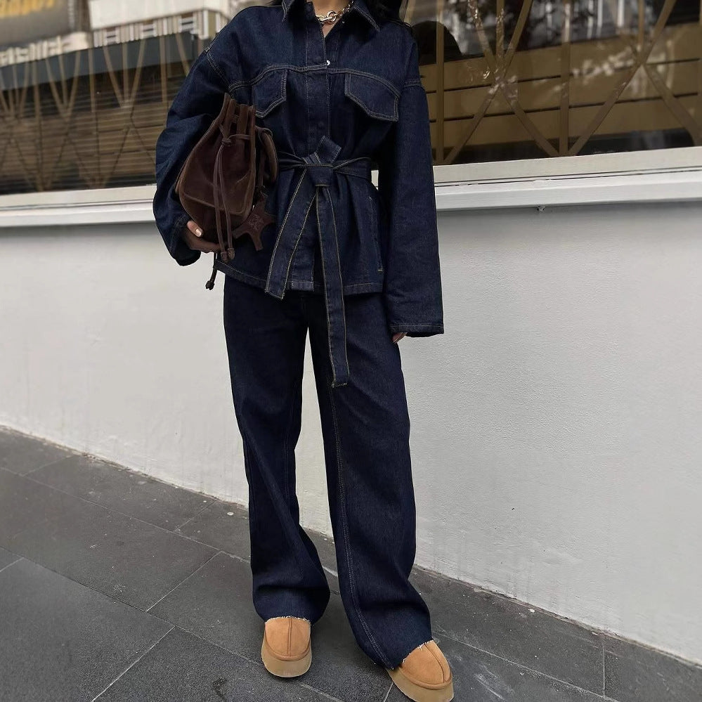 Milova – City Ease Denim Set