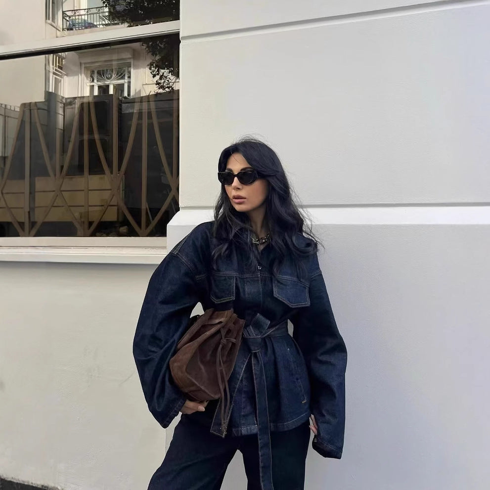 Milova – City Ease Denim Set